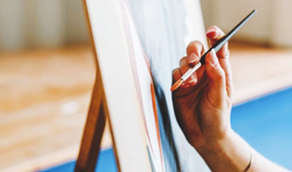 Live-Painting mit werk m. – Melanie Kempf